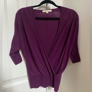 LOFT Purple Top